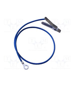 AI-000473 Ground/earth cable; ring terminal,aligator clip; Len: 0.46m 6yJF5jeNzOk4uIgR40xp2yrTWEebWKs_cMjvrxFgf1E