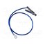 AI-000473 Ground/earth cable; ring terminal,aligator clip; Len: 0.46m 6yJF5jeNzOk4uIgR40xp2yrTWEebWKs_cMjvrxFgf1E