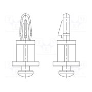 8GG02V40978 PCB distance; polyamide 66; L: 3.2mm; latch/latch; natural; 8GG02 kUEiOzNzm16acRdC1oJnPBds6Dx7UkUJ0altbIvFKvM