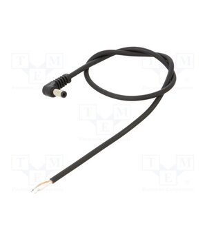 A25-TT-C075-050BK Cable; 1x0.75mm2; wires,DC 5,5/2,5 plug; angled; black; 0.5m fvfhYresIDP9wTk2_mSdW06H6F59PxK1t4IUnFAaYT8
