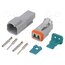AT2PS-CKIT Connector: wire-wire; plug; male + female; AT; PIN: 2; IP67,IP69K hNrOIr_y83ks2RgKAnB1mWdYE85uCHty_IxaInRpJ3w