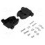 DS1045-15BP1S1 Enclosure for connectors: D-Sub; D-Sub 15pin,D-Sub HD 26pin 1jcgOvIu46cJdWDaeQBVhT4P3A64EyNEql8nFLgdPHY