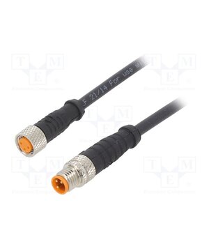 0810 0800 03 300 2M Cable: for sensors/automation; M8; PIN: 3; 2m; plug; 60VDC; 50VAC; 4A D00AdqR1o42ApU-y7fETIJN1nUhirw0tKl9MgwL9mBY