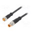 0810 0800 03 300 2M Cable: for sensors/automation; M8; PIN: 3; 2m; plug; 60VDC; 50VAC; 4A D00AdqR1o42ApU-y7fETIJN1nUhirw0tKl9MgwL9mBY