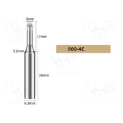 900-4C Tip; hoof; 4mm; for soldering station fHGjleGrRVOL1C0yz3LQ87c8Qr5xWuwBNS1K4VW6VmQ