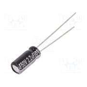 EEUEB1H2R2S Capacitor: electrolytic; THT; 2.2uF; 50VDC; Ø5x11mm; Pitch: 2mm 8OacuNSgrmKQz1wmBz_ILvavW3b5qm7CudM3DVMRKjY