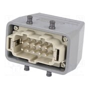 75009640 Connector: HDC; plug; male; EPIC KIT; PIN: 10; 16A; 500V; 10+PE; M25 ym9JUORX6o6ykMfoznAy0AOFCTx04VF9Imr8vLxSWQY