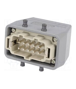 75009640 Connector: HDC; plug; male; EPIC KIT; PIN: 10; 16A; 500V; 10+PE; M25 ym9JUORX6o6ykMfoznAy0AOFCTx04VF9Imr8vLxSWQY