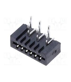 DS1020-15-6VBT1-R Connector: FFC/FPC; THT; PIN: 6; Contacts: copper; tinned; 1mm; 30mΩ PuZfzJD5chdlnqm3yhZ0JYACNiLnaDCouiodW1nHnAY