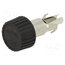 0031.1811 Fuse holder; 10A; black; 250VAC; UL94V-0; thermoplastic; -40÷85°C Hin9OhYYZXNkhOCEVd9mPjMs3fzucbaAbGpcyrKcJNg