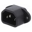 6162.0043 Connector: AC supply; socket; male; 10A; 250VAC; C14 (E); 6048; IP20 9TXISPngKRrog3MXidArG_pKZjIrnr2p-WMJKxWFMYQ