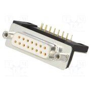 DTS15SYC/2M66UN Connector: D-Sub; PIN: 15; socket; female; THT; Plating: gold-plated 0SiSmtFPZuz-iHiujj9578gVMjx6-vxRGEgRaEH8syk
