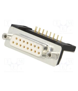 DTS15SYC/2M66UN Connector: D-Sub; PIN: 15; socket; female; THT; Plating: gold-plated 0SiSmtFPZuz-iHiujj9578gVMjx6-vxRGEgRaEH8syk