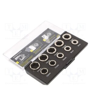 T4360 Adapter; box; Application: for to damaged nuts; 10pcs. 6gYwRcJb3aQFABF4obWQeYi3i4QabEyh1R3DaVG2j1M