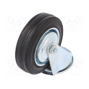 CKJS-SG 100W Transport wheel; Ø: 100mm; W: 25mm; H: 128mm; torsional; 70kg; rubber iuSJI4LIjNUI9_3m1lZkbrsZYIbbnfU0jSm7FXUKozA