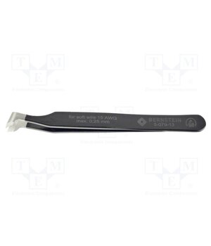 5-879-13 Tweezers; Blade tip shape: for cutting; Tweezers len: 115mm; ESD ts0YQb8-bI7BuzYd-4T6JyEZ9NK9LaP2QBFJPLd90Ik