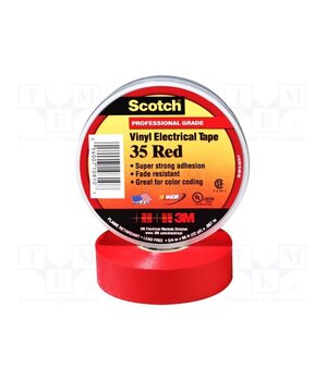 7100238735 Tape: electrical insulating; W: 19mm; L: 20m; Thk: 0.18mm; red; 225% IchnuhVGZadCiL0G13R3yvlhfoskPFZkx-Wojjd2IXw