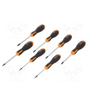 1207E/TX-D7 Kit: screwdrivers; Torx®; TX06,TX08,TX10,TX15,TX20,TX25,TX30 pTVCxRwhjMaMLeHi8LUz1oI6UsWVTzrcnW6mqRYy5Eo