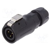 2191 Connector: circular; plug; size 12; 02; male; PIN: 3; 125V; Quicklock pQ_miG9PlSOvTKjht_RKuTJRlwtYUoSXJWa4DhHzdk8