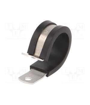 211-15170 Fixing clamp; Øbundle : 23.8mm; W: 12.7mm; aluminium; chloroprene jNb9JnJPzPKhJChaTA9U0tT8RLAJ2jVkO6fLZaDN6H8