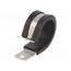 211-15170 Fixing clamp; Øbundle : 23.8mm; W: 12.7mm; aluminium; chloroprene jNb9JnJPzPKhJChaTA9U0tT8RLAJ2jVkO6fLZaDN6H8
