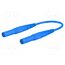 66.9013-20023 Test lead; 19A; banana plug 4mm,both sides; insulated; Len: 2m uz7Ng3txSf5LwrDdqsrJTUNMM6qZMwgqCEK_OUY7Va0