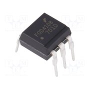 FOD4108 Optotriac; 5kV; triac; DIP6; Ch: 1; FOD4108; 10kV/μs; t(on): 60us uypPk7kBz2DkPuJ23ALpVdd-l2Kg-KzJqcRmb3K0_BM