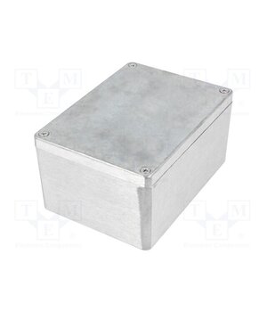 G115-IP67 Enclosure: multipurpose; X: 108mm; Y: 148mm; Z: 75mm; aluminium; IP67 9ZWI_3BHYO3lXfSnGhIgBvyDc7NdkCH_345-_xbJpzs