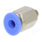 122.005-4 Push-in fitting; straight; -0.95÷15bar; nickel plated brass 8ZGPgWaWWMBAJY3XWLwIS8WdYyb2oTD7T7a5V-ajp5s