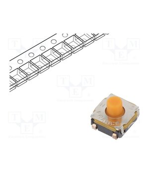 KSC442J 70 SH LFS Microswitch TACT; SPST-NO; Pos: 2; 0.05A/32VDC; SMT; none; 4N; 5.2mm UqKno6ZEmmODxS2jJW2vYzf4gEHnvziTj5DYOYEii2Y