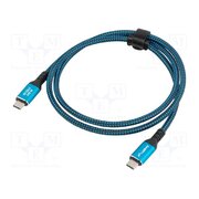 CA-CMCM-45CU-0020-BK Cable; USB 4.0; USB C plug,both sides; nickel plated; 2m; box S3Fc_j3In_ROSgToCDgELN7IiecgJlyTCbi4D8veBlw