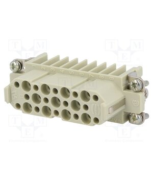 09210253101 Connector: HDC; contact insert; female; 10A; 250V; Han® D; PIN: 25 U7m9Qk_wHtZgmxNDsYH56F7q1WnNEKrW5WBSU9z74pw
