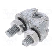 ZL.3 Rope clamp wire; steel; for rope; Ørope: 3mm; zinc; DIN 741 mbatjpmlubZcC7YbsBNkIdpLvVg5n-z_lBXT25lB4YM