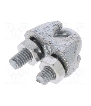 ZL.3 Rope clamp wire; steel; for rope; Ørope: 3mm; zinc; DIN 741 mbatjpmlubZcC7YbsBNkIdpLvVg5n-z_lBXT25lB4YM
