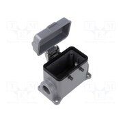 19036000 Enclosure for connectors: HDC; size H-B 10; for double latch EfX7cfQj1dQ0jxZkuO6kgoauqAiIuJ2jqO-3jjPSjh4