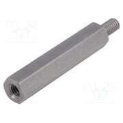 246X35 Screwed spacer sleeve; 35mm; Int.thread: M4; Ext.thread: M4 lvLVhTF9Ixz11UndXbSzTOwXDtNkcfLmg_ymlGbbCQI