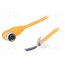 RKWTS 4-182/2 M Cable: for sensors/automation; M12; PIN: 4; angled; 2m; plug; 240VDC 2z9UcDBJ8WRVieNrvlaNorkTAflep_JZk0I9wAHd4DE