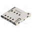 115Q-BCA0 Connector: for cards; Micro SIM; push-push; SMT; PIN: 8 wKYCZ2jhZm3JtpI2DnU88lG1mS4w0CM2yaenhjfSBjU