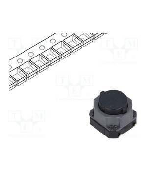 EVQQ1E06K Microswitch TACT; SPST; Pos: 2; 0.05A/12VDC; SMT; none; 5N; 6.5mm vl7Fwh4sZ8A39wQFjNJ5lg8ydvsQD3rhwBQ4tQyaaLw