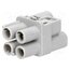 09120033151 Connector: HDC; contact insert; female; 40A; 400V; Han Q; PIN: 4 w5hD_STQ5I0B1rMzABnZK90xuT1W5ZYcFtIEOzFM3KI