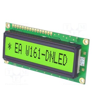 EA W161-DNLED Display: LCD; alphanumeric; 14x1; 80x36mm; Char: 6.56mm; 5VDC 4WxdY3NuQOubveGNHl9-K9J7JyANfIiyVCAjhsXjR1U