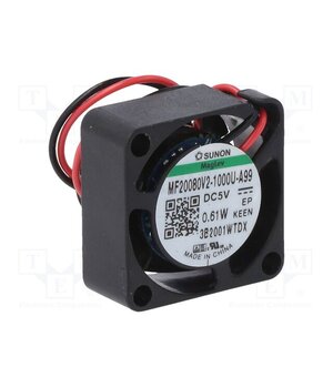 MF20080V2-1000U-A99 Fan: DC; axial; 5VDC; 20x20x8mm; 2.21m3/h; 21dBA; Vapo; 12000rpm _tOdwjb2QfExK2EI4KZAt9VMKpqn3qg2pSLN-UIT4dY