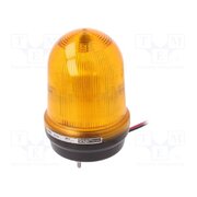 Q100L-12/24-A Signaller: lighting; flashing light,continuous light; amber k4xPUj0Eknkpu81QqBH614DZ_cd1OX7bYLG-TmDn73g
