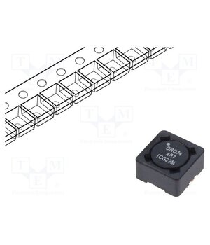 DRQ74-4R7-R Inductor: wire; SMD; 4.7uH; Ioper: 3.34A; 25.4mΩ; ±20%; Isat: 4.37A KN-WdclrZCvBNgaHhT8Jn_e2EKnzMsQRRW6fr53VypA