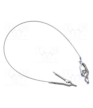 AI-000443 Ground/earth cable; both sides,aligator clip; Len: 0.46m 1EjFMNuMJhr5i3Sv-NCRfc7UHXuTzLg9rdFI7tt6TiI