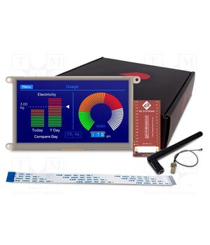 GEN4-ESP32-70T Display: TFT; 7"; 800x480; 8MBRAM,16MbFLASH; 400cd/m2; uC: ESP32 Hl58cKed94yWT9__dneNurBzBeFcHyBYyhkfTg7bBtU
