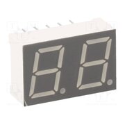 KW2-391AGA Display: LED; 7-segment; 10mm; 0.39"; No.char: 2; yellow-green sTsutU2qufqAth8DpXXVhVk8dqnBYEGxetkDc0UabQs