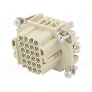 C14610B0240009 Connector: HDC; contact insert; female; 250V; PIN: 24; 24+PE 6GGqDVOrM7B-8ry0mido0QCkF29iiALL0wSvi9WrElo