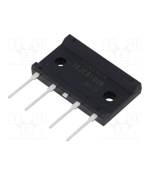 D30JCB100K-7500 Bridge rectifier: single-phase; Urmax: 1kV; If: 30A; Ifsm: 450A ro02NC5w5nDErpREUpE_qs5srRaPQOlWYpB67TiA-Dw