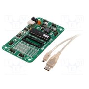 MIKROE-977 Dev.kit: Microchip AVR; ATMEGA; Components: ATMEGA16 RtS1Lml169vMjZnMm8dYNrM87Yj74WSChTd7VnoZwQI